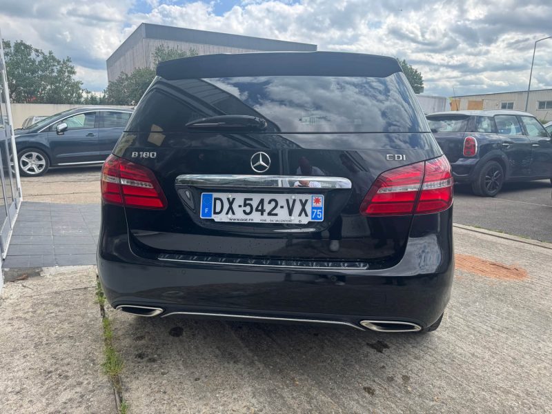 MERCEDES CLASSE B 180 D 109CH INTUITION 7G-DCT 2015