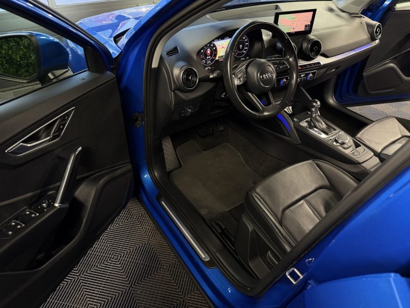 AUDI Q2 DESIGN LUXE 1.4 TFSI 150 VIRTUAL COCKPIT TOIT OUVRANT INTERIEUR CUIR BOITE AUTO Garantie 1an