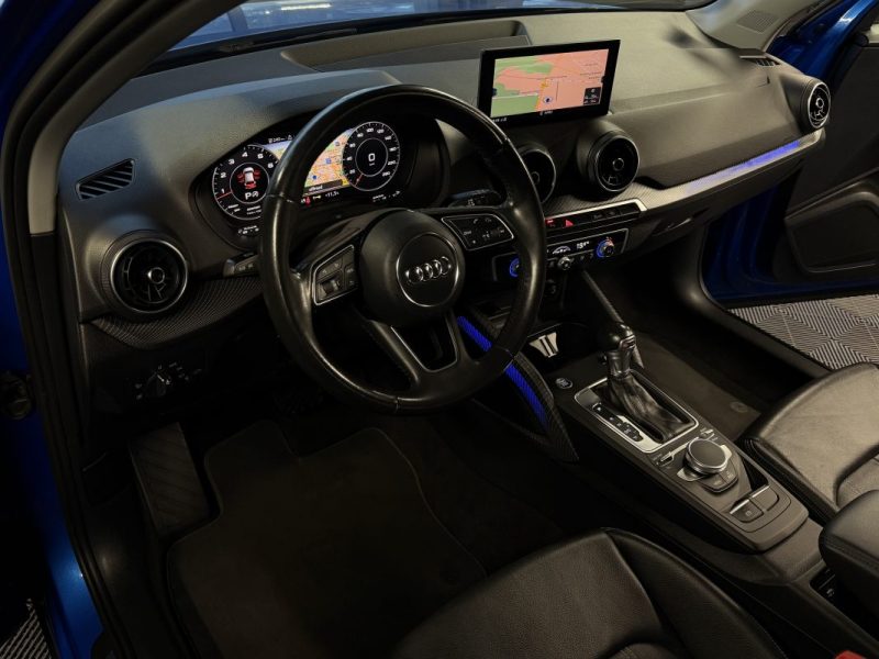 AUDI Q2 DESIGN LUXE 1.4 TFSI 150 VIRTUAL COCKPIT TOIT OUVRANT INTERIEUR CUIR BOITE AUTO Garantie 1an