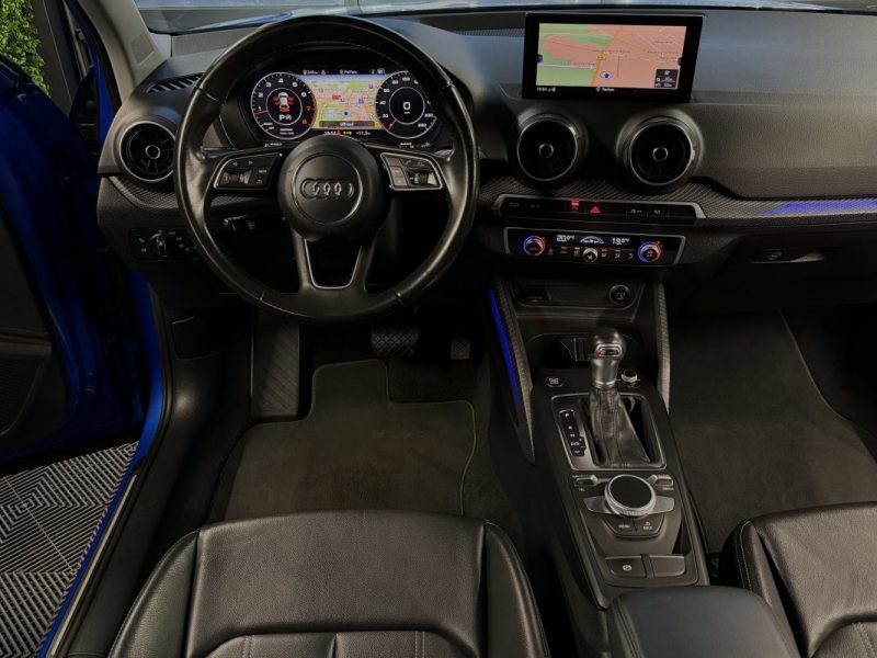 AUDI Q2 DESIGN LUXE 1.4 TFSI 150 VIRTUAL COCKPIT TOIT OUVRANT INTERIEUR CUIR BOITE AUTO Garantie 1an