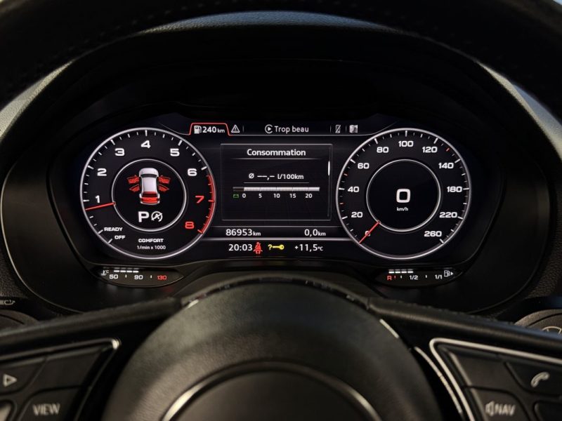 AUDI Q2 DESIGN LUXE 1.4 TFSI 150 VIRTUAL COCKPIT TOIT OUVRANT INTERIEUR CUIR BOITE AUTO Garantie 1an