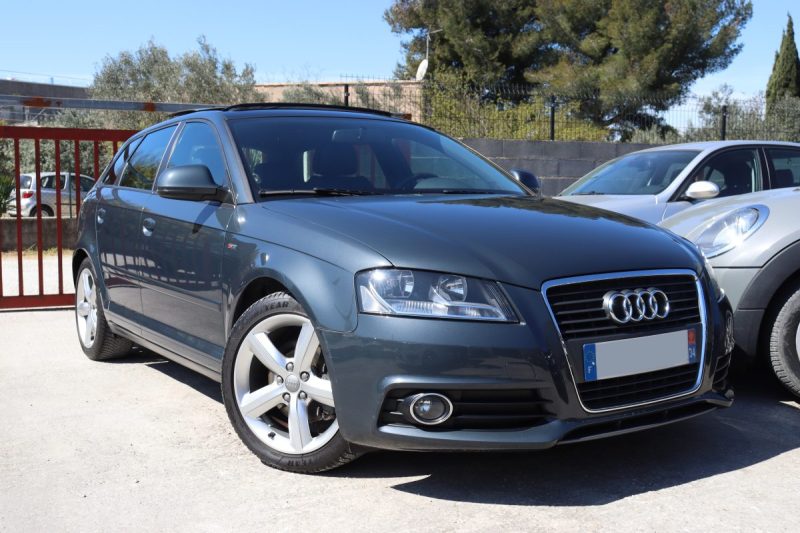 Audi A3 Sportback 2.0 TDI 140ch S line TOIT PANO
