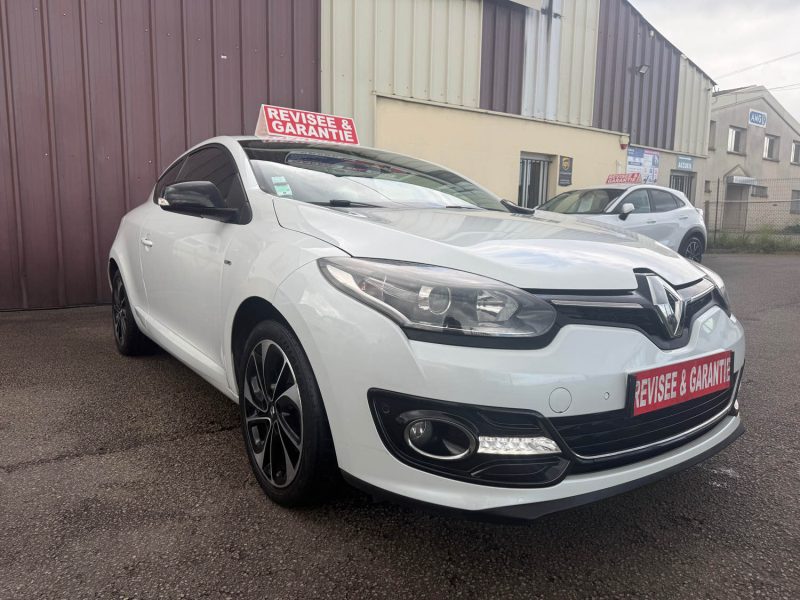 RENAULT MEGANE BOSE 3 PHASE 3 COUPE BOITE AUTOMATIQUE 1.2I - 16V TURBO TCE 130CV 2016