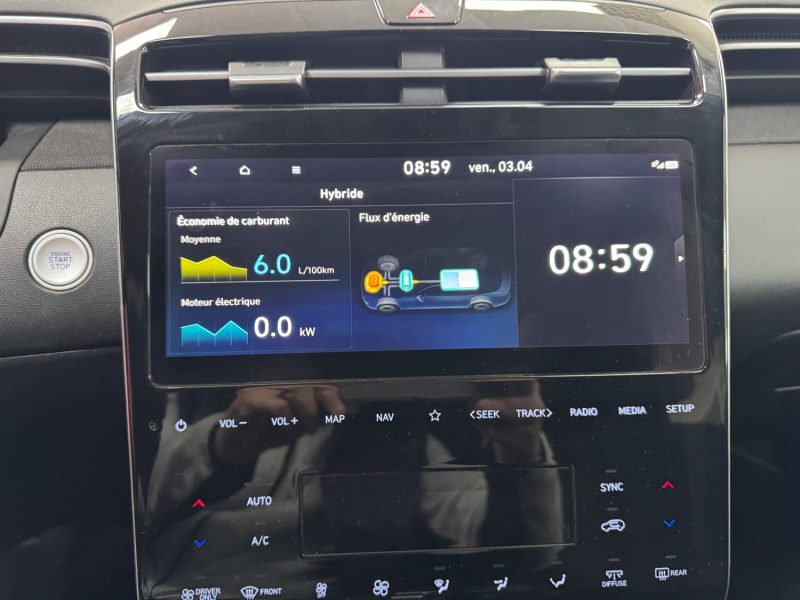 HYUNDAI TUCSON 1.6 SUV HYBRIDE ESSENCE 230cv CREATIVE/1 ERE MAIN/TVA RECUPERABLE