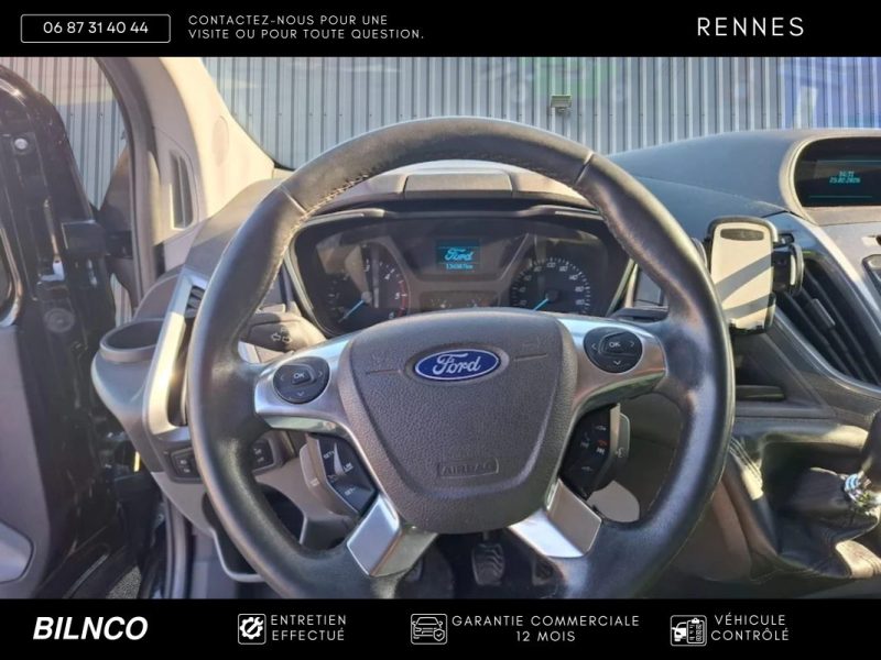 FORD TRANSIT CUSTOM L2H1 2.2 TDCI Duratorq 154CH / TVA RÉCUPÉRABLE / Attelage / Radar de recul