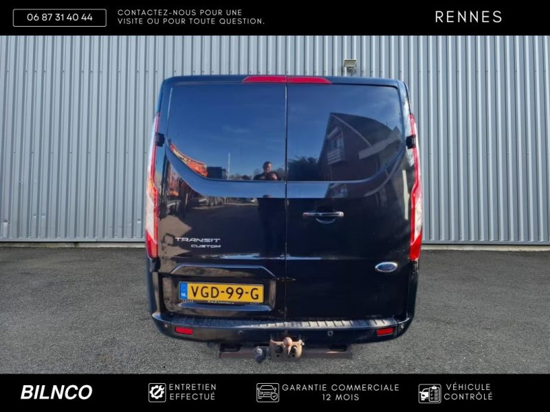 FORD TRANSIT CUSTOM L2H1 2.2 TDCI Duratorq 154CH / TVA RÉCUPÉRABLE / Attelage / Radar de recul
