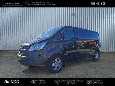 FORD TRANSIT CUSTOM L2H1 2.2 TDCI Duratorq 154CH / TVA RÉCUPÉRABLE / Attelage / Radar de recul
