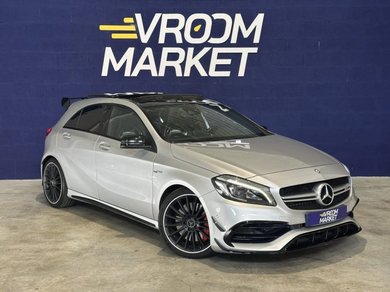 MERCEDES-BENZ CLASSE A 45 AMG 2.0I 381 CH PACK AERO / ECHAPPEMENT / RACE / ENTRETIEN MERCEDES  2017
