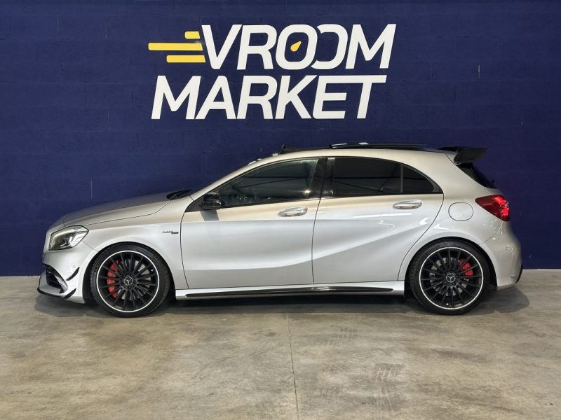 MERCEDES-BENZ CLASSE A 45 AMG 2.0I 381 CH PACK AERO / ECHAPPEMENT / RACE / ENTRETIEN MERCEDES  2017