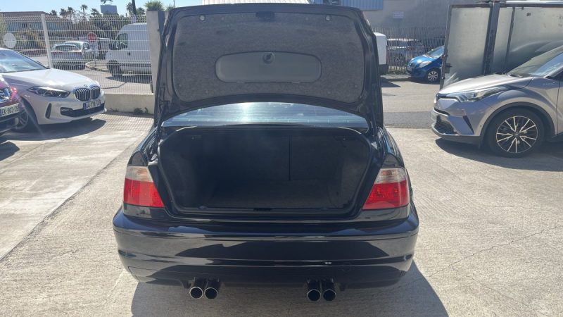 B.M.W. M3  E46 3.2 343 CV 6 CYLINDRES TOIT OUVRANT CUIR 2002