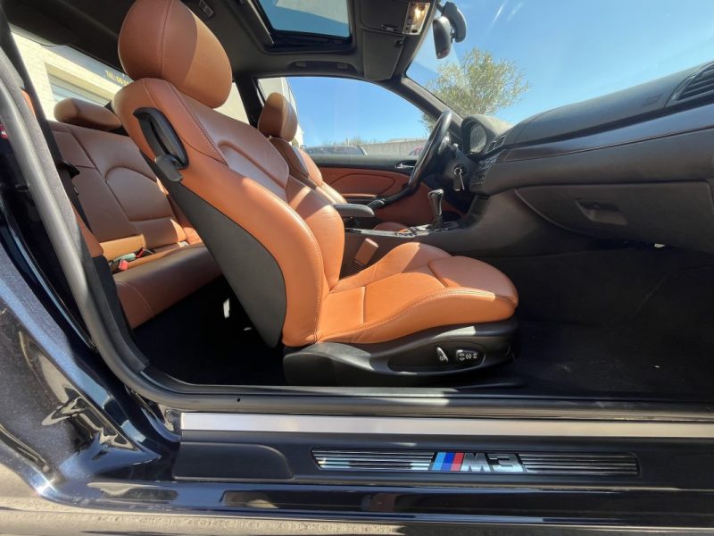 B.M.W. M3  E46 3.2 343 CV 6 CYLINDRES TOIT OUVRANT CUIR 2002