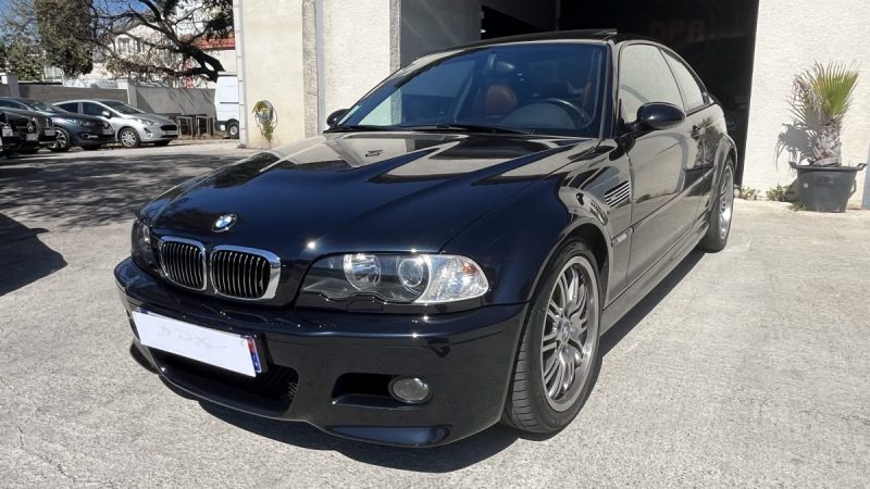 B.M.W. M3  E46 3.2 343 CV 6 CYLINDRES TOIT OUVRANT CUIR 2002