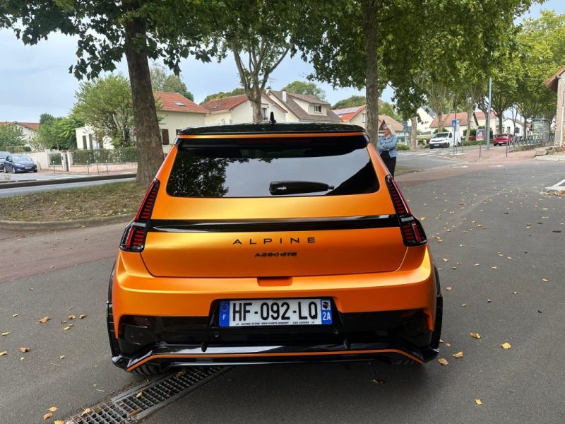 ALPINE A290 220 GTS COVERING ET CONFIG UNIQUE 