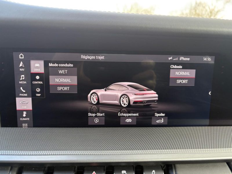 PORSCHE 911 - 992 S 420CH PDK TOIT OUVRANT ECH. SPORT