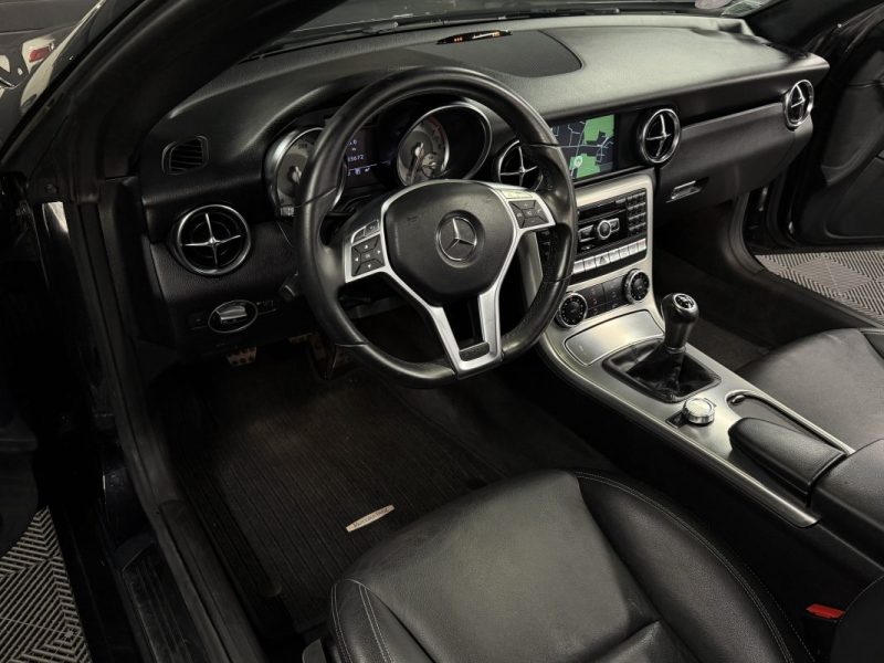 MERCEDES SLK III CABRIOLET 200 1.8 i BlueEFFICIENCY 184 cv 33 600 Kms INTERIEUR CUIR GPS Garantie1an