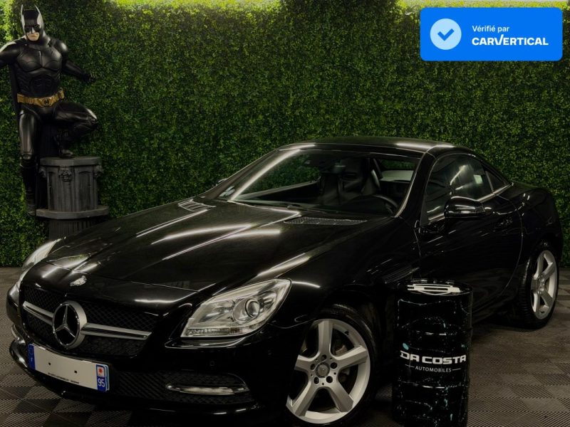 MERCEDES SLK III CABRIOLET 200 1.8 i BlueEFFICIENCY 184 cv 33 600 Kms INTERIEUR CUIR GPS Garantie1an