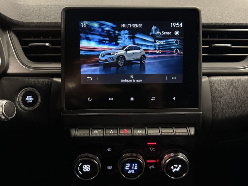 RENAULT CAPTUR II INTENS 1.3 TCE 130 Cv 1ERE MAIN 6900 Kms APPLE CARPLAY LEDS KEYLESS - Garantie 1an