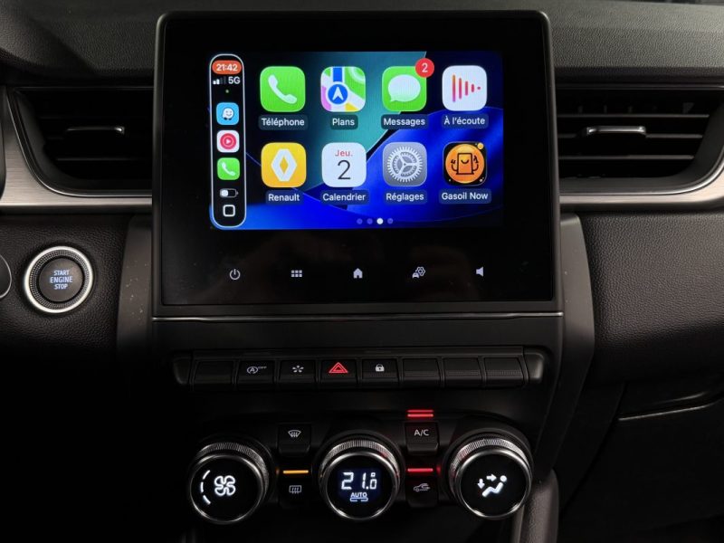 RENAULT CAPTUR II INTENS 1.3 TCE 130 Cv 1ERE MAIN 6900 Kms APPLE CARPLAY LEDS KEYLESS - Garantie 1an