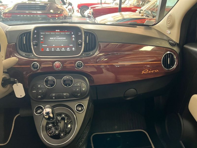 FIAT  500C RIVA 85CH BOITE AUTO  2017