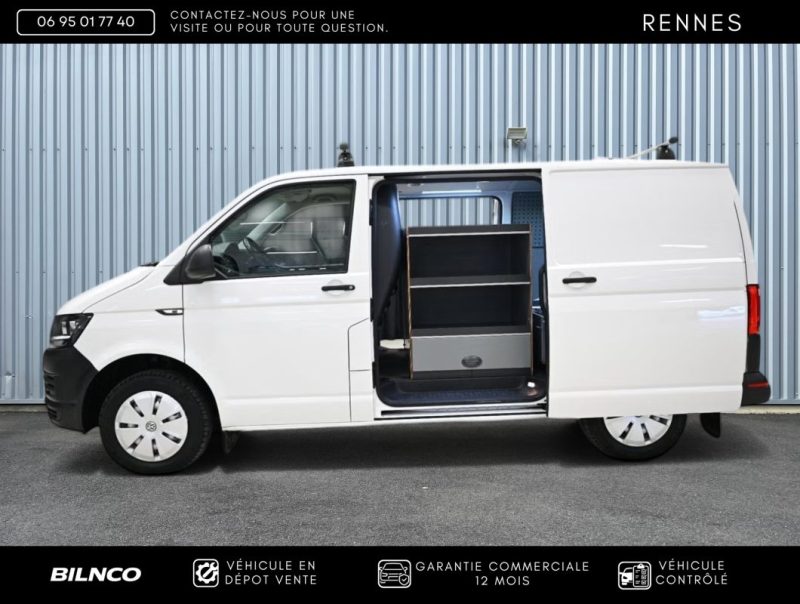 VW TRANSPORTER 2.0TDI 102 BVM5 TVA RECUPERABLE - SUIVI COMPLET / WEBASTO