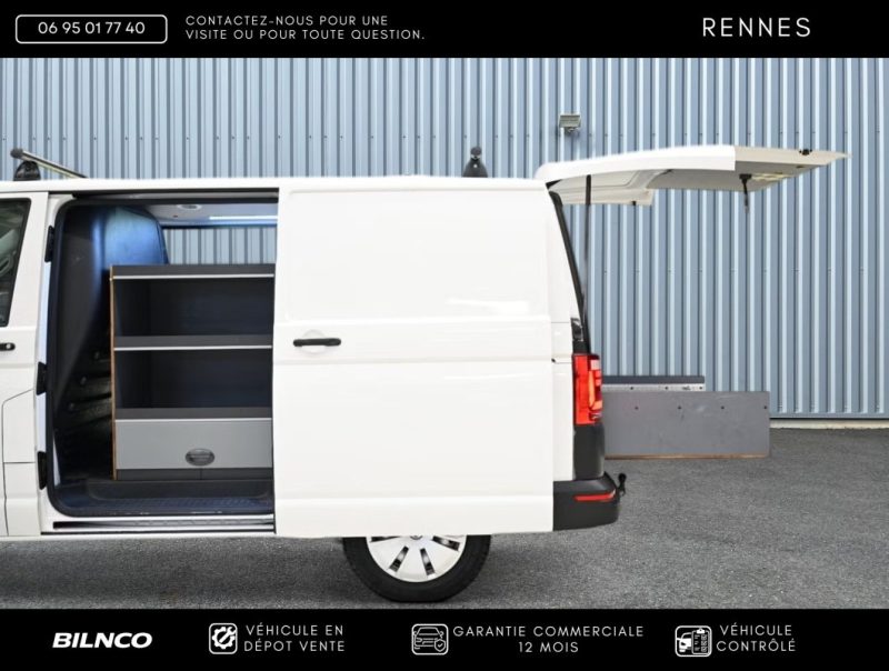 VW TRANSPORTER 2.0TDI 102 BVM5 TVA RECUPERABLE - SUIVI COMPLET / WEBASTO