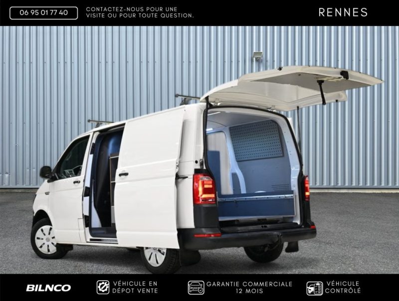 VW TRANSPORTER 2.0TDI 102 BVM5 TVA RECUPERABLE - SUIVI COMPLET / WEBASTO
