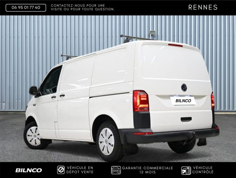 VW TRANSPORTER 2.0TDI 102 BVM5 TVA RECUPERABLE - SUIVI COMPLET / WEBASTO