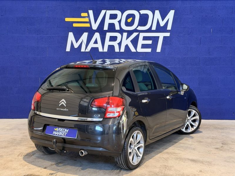 CITROËN C3 EXCLUSIVE - 1.6 L HDi - 92 ch - COURROIE NEUVE - TOIT PANORAMIQUE - IDEAL JEUNE PERMIS 