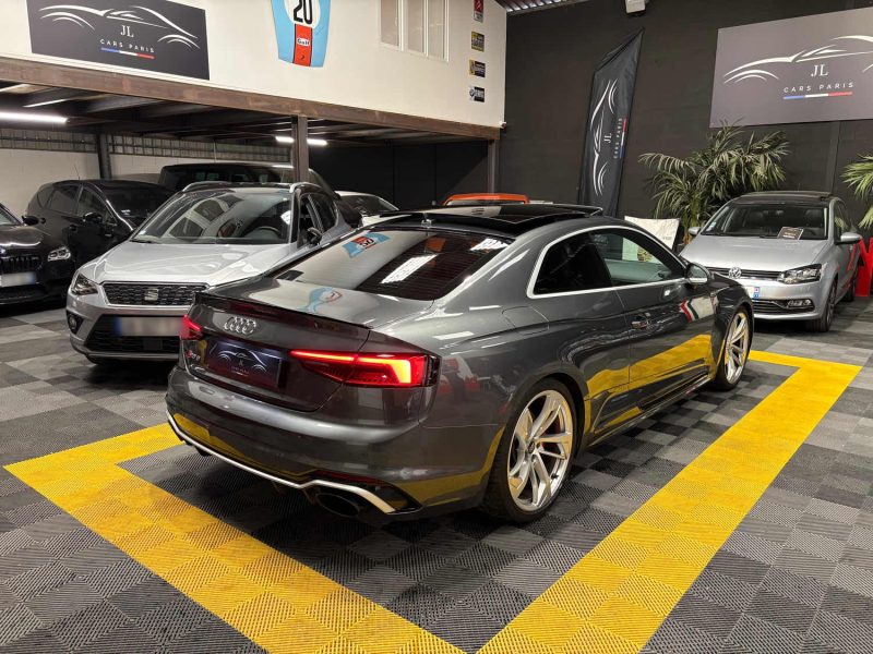 MAGNIFIQUE AUDI RS5 2.9 TFSI V6 450 CH (TOIT OUVRANT, SUIVI D'ENTRETIENT, PACK CARBONE) 