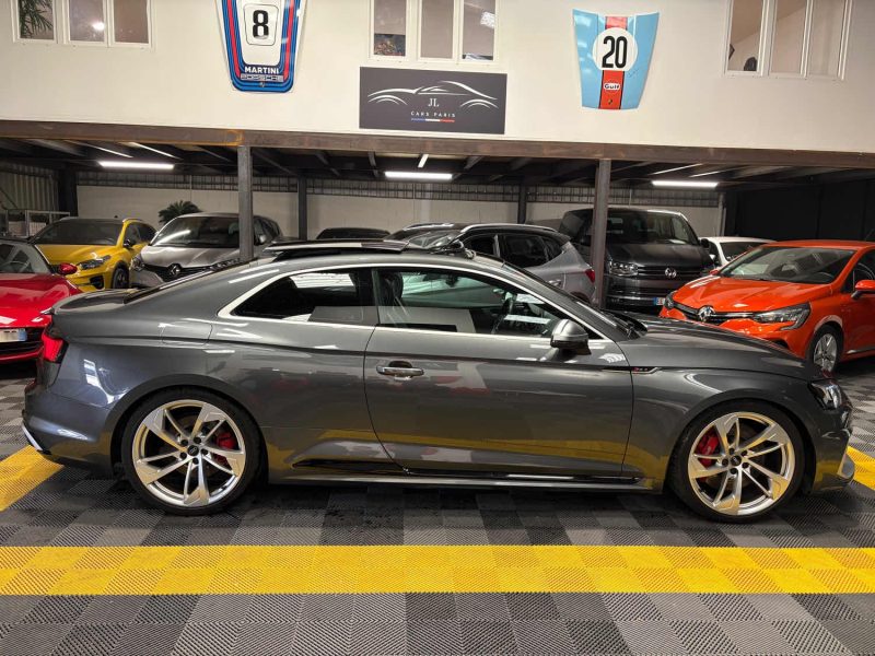 MAGNIFIQUE AUDI RS5 2.9 TFSI V6 450 CH (TOIT OUVRANT, SUIVI D'ENTRETIENT, PACK CARBONE) 