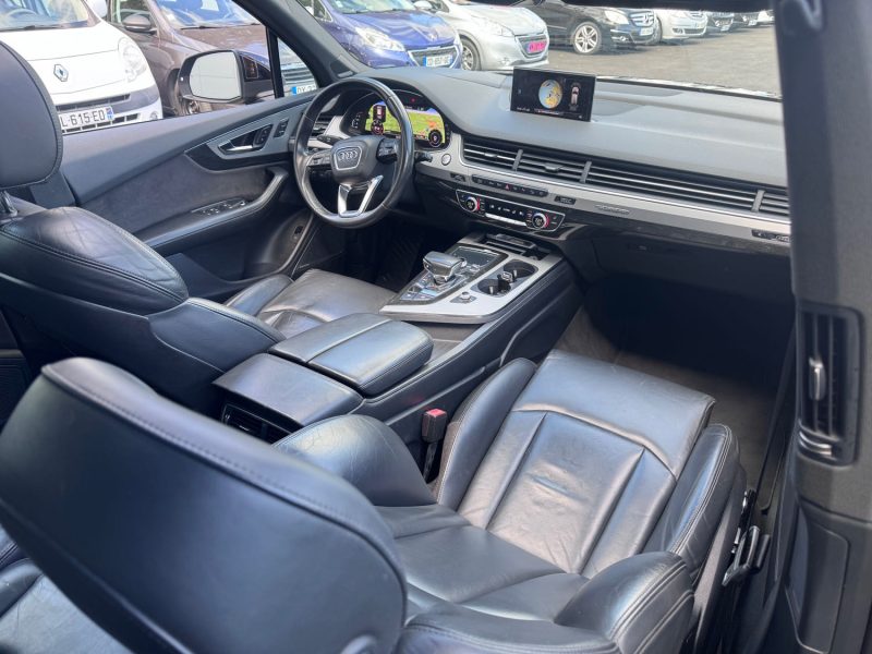 AUDI Q7 3.0 V6 TDI 272CH AVUS EXTENTED PLUS QUATTRO TIPTRONIC PHASE 2 FFULL CATALOGUE / 7 PLACES 