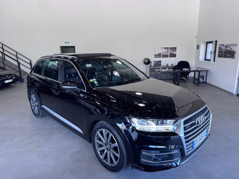 AUDI Q7 3.0 V6 TDI 272CH AVUS EXTENTED PLUS QUATTRO TIPTRONIC PHASE 2 FFULL CATALOGUE / 7 PLACES 