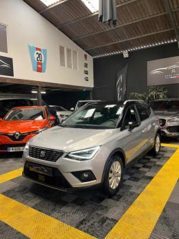 MAGNIFIQUE SEAT ARONA 1.6 TDI 95 CH DSG 7 XCELLENCE (SUIVI D’ENTRETIEN, SIÈGES CHAUFFANTS, CARPLAY)