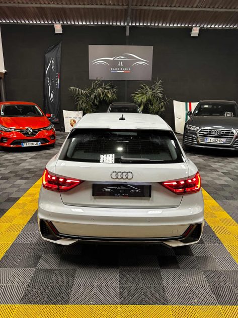 MAGNIFIQUE AUDI A1 SPORTBACK S LINE 1.0 TFSI 110 CH (SUIVI D’ENTRETIEN AUDI, PACK S LINE, CARPLAY)