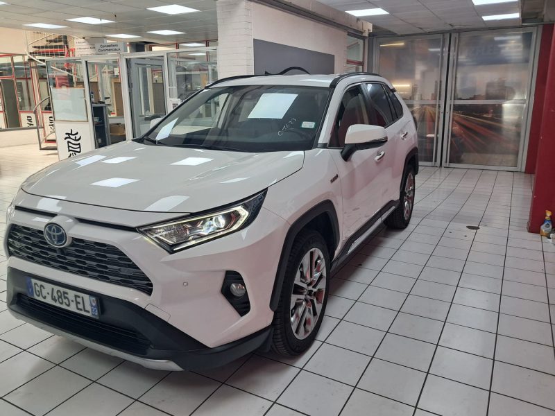TOTOYA RAV4 SUV HYBRIDE 218cv LOUNGE TOUTES OPTIONS/1 ERE MAIN/TVA RECUPERABLE