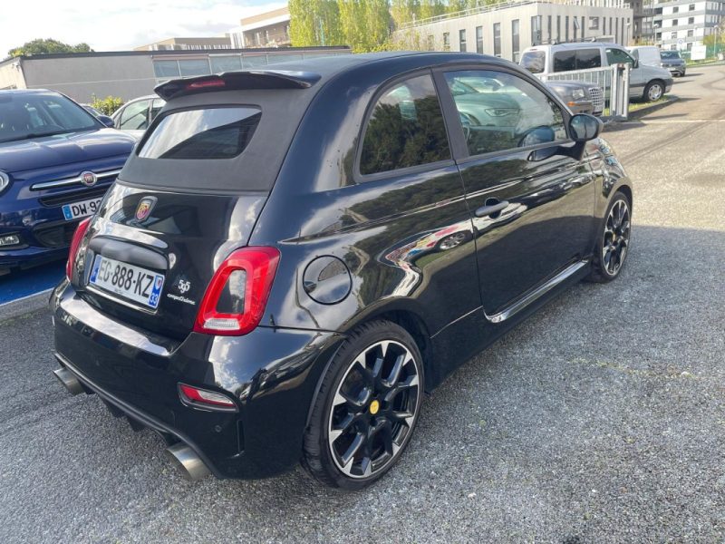 FIAT 500CABRIO ABARTH 1.4 TURBO T-JET 180CH 595 COMPETIZIONE