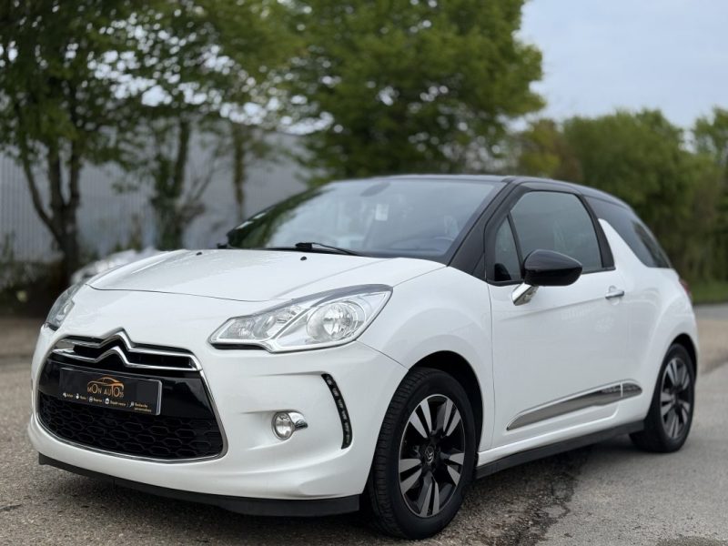 CITROEN DS3 1.6 VTI 120CH SO CHIC - BOITE AUTO - GPS - Bluetooth - Révisée & Garantie 6 mois
