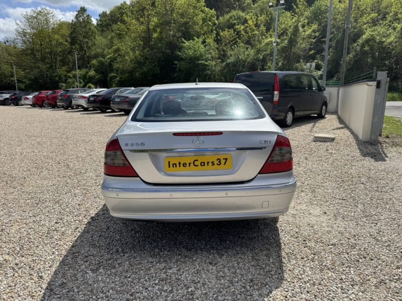MERCEDES CLASSE E E200 CDI ELEGANCE 135 CH PHASE 2 2007