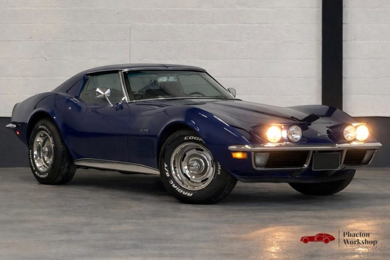 Chevrolet Corvette C3 Stingray Chrome | 1970 | V8 5.7L | BVA | HISTORIQUE FRANCE DEPUIS 1996
