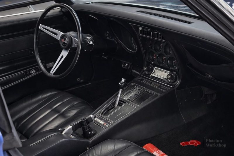 Chevrolet Corvette C3 Stingray Chrome | 1970 | V8 5.7L | BVA | HISTORIQUE FRANCE DEPUIS 1996