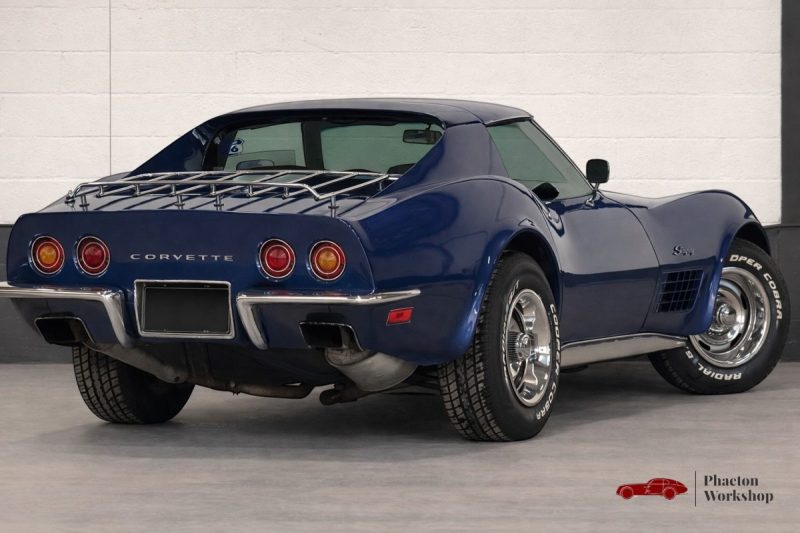 Chevrolet Corvette C3 Stingray Chrome | 1970 | V8 5.7L | BVA | HISTORIQUE FRANCE DEPUIS 1996