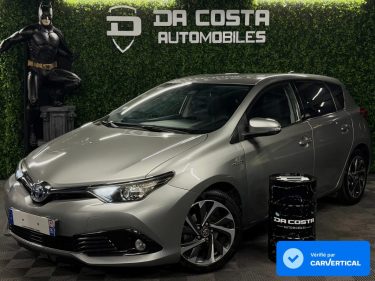 TOYOTA AURIS II PHASE (2) 1.8 HYBRIDE 136 DESIGN AUTO / BOITE AUTOMATIQUE CRIT AIR 1 - Garantie 1 an