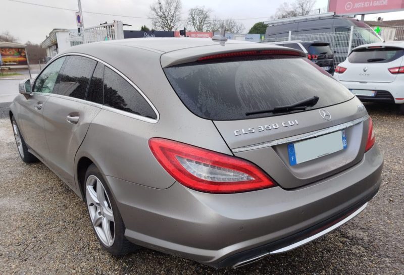 Mercedes CLS Shooting Brake · 350 CDI · 265ch · 4MATIC · break luxe · Bordeaux
