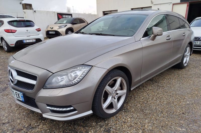 Mercedes CLS Shooting Brake · 350 CDI · 265ch · 4MATIC · break luxe · Bordeaux