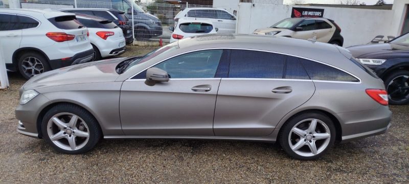 Mercedes CLS Shooting Brake · 350 CDI · 265ch · 4MATIC · break luxe · Bordeaux