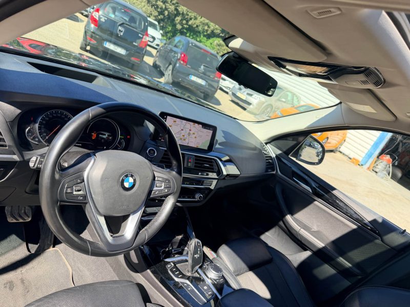 BMW X3 XDRIVE 20DA 190CH BVA8 X LINE EURO6 240MKM