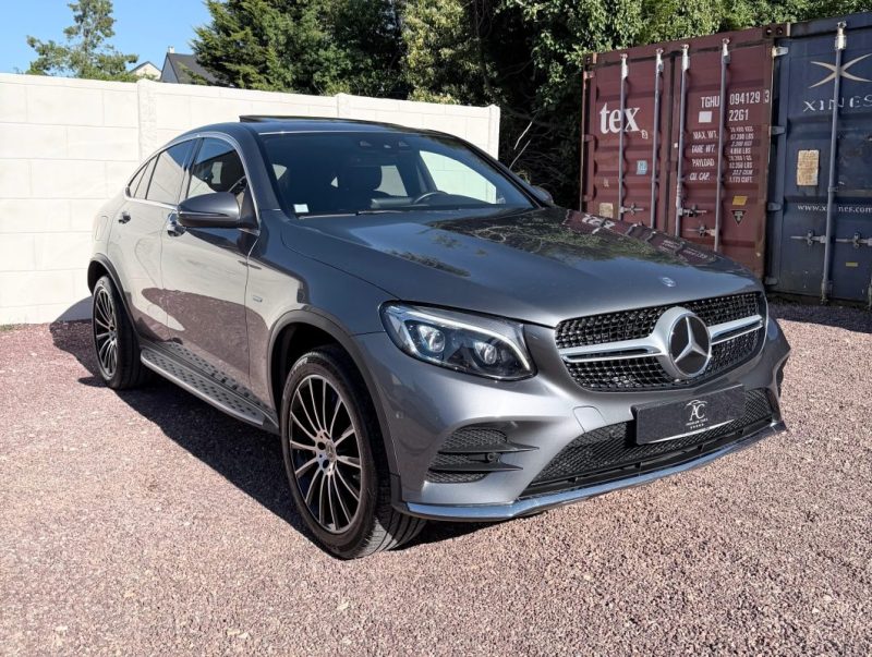 MERCEDES GLC COUPE 350E FASCINATION 4MATIC BVA 7G-Tronic+ 320ch / TOIT OUVRANT / CAMÉRA DE RECUL 