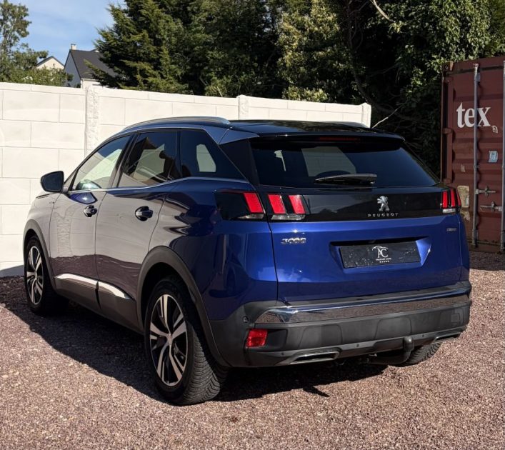 Peugeot 3008 GT LINE 1.5 BLUEHDI 130ch S&S EAT8 / Toit Ouvrant Panoramique/ Bleu MAGNETIC