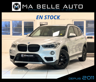 BMW X1 (F48) Sdrive16d Black Line / CARNET BMW COMPLET / Full led GPS JA17 Régul. Radars / 247 euros