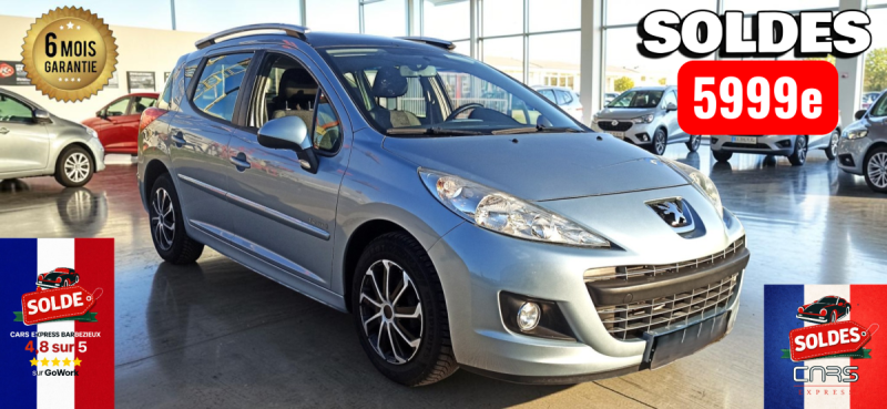 PEUGEOT 207 SW 1.4 100CV 1ER MAIN GARANTIE 6MOIS